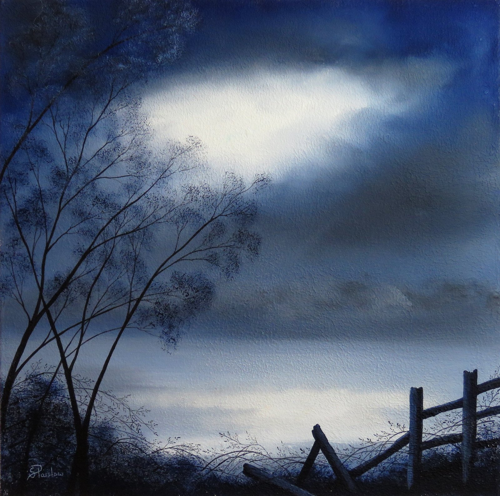 Moonlight 2401 - Limited Edition Print. | Stella Parslow - Artist